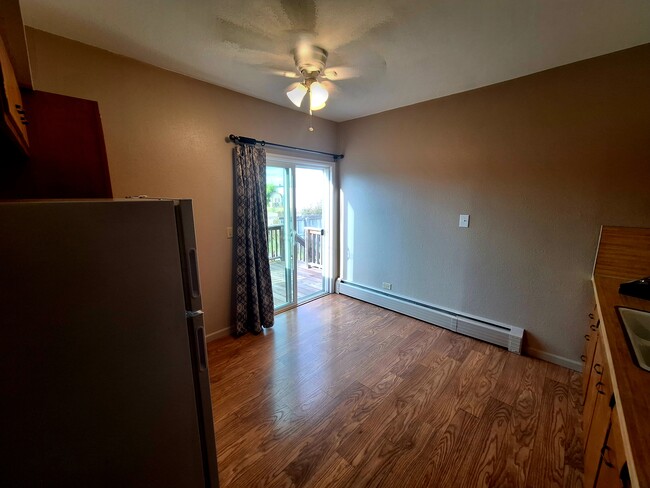 Kitchen and patio - 1608 E 12th St