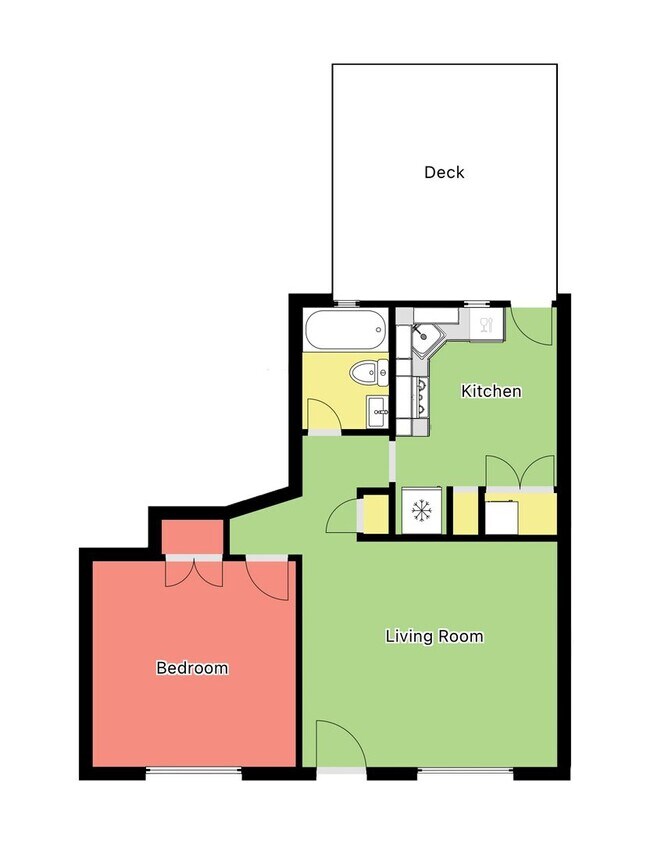 Foto del edificio - 1 Bedroom Apartment in 5 Points South Comm...