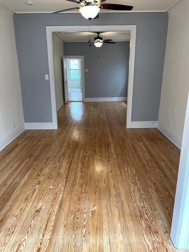 Living Room into Dining Room - 417 Liberty Ave