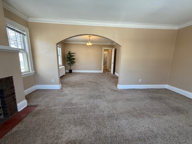 View from living room to dining room - 1676 Randolph Ave