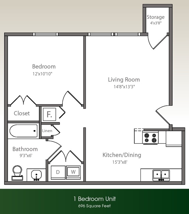 1 BR/ 1 BA - The Regency at Chandler Park