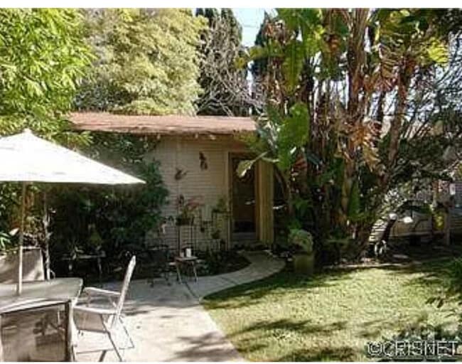 Nestled in lush backyard - 3626 Veteran Ave