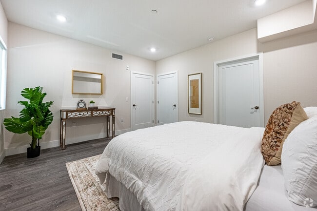 2BR, 2BA - 1,108SF - Primary Bedroom - The Secret