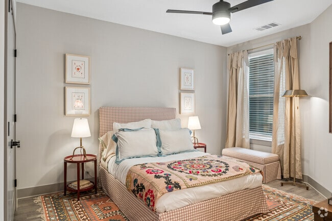 The Ironwood 1BR, 1BA - 790SF - Primary Bedroom - Oldham & Worth