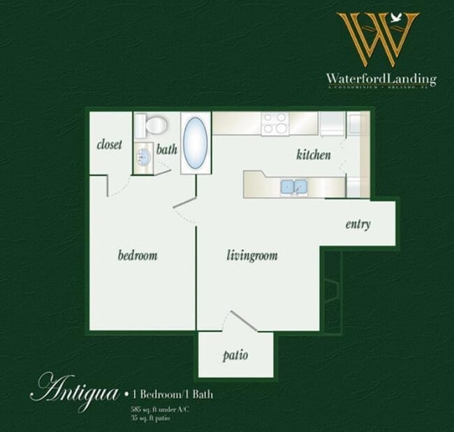 floor plan - 2550 N Alafaya Trl Apartment