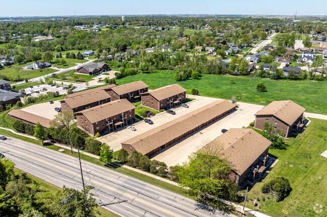 Aerial Photo - Westgate Apartments