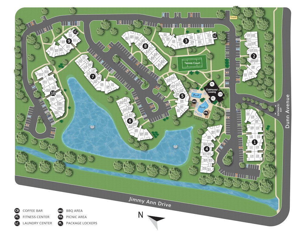 The Anatole Apartments 1690 Dunn Ave Daytona Beach, FL