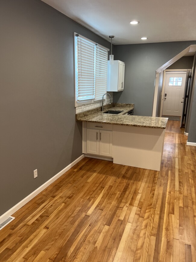 Kitchen from living room - 1124 Emerald St