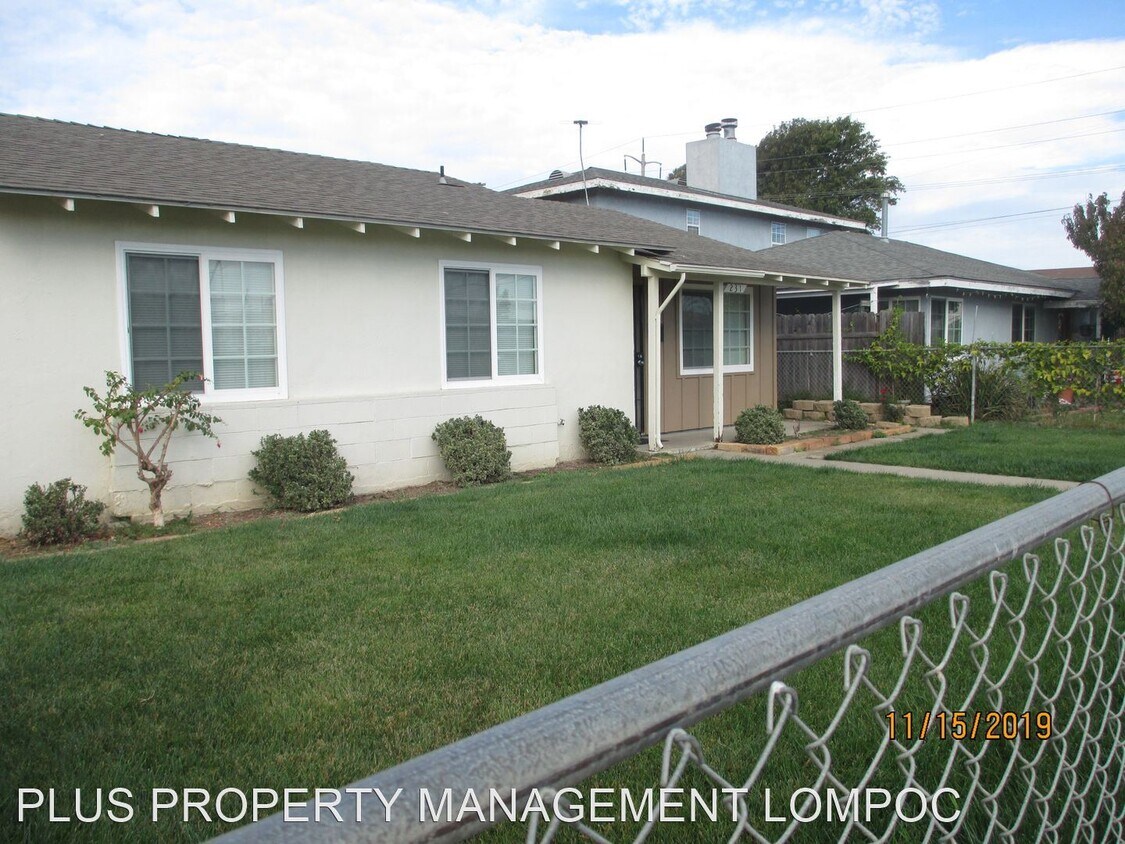 3 Br 2 Bath House 231 North A Street House For Rent In Lompoc Ca Apartments Com