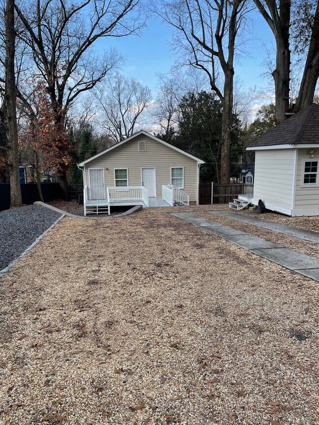 Rear Home and Driveway - 1734 Donald Lee Hollowell Pky NW