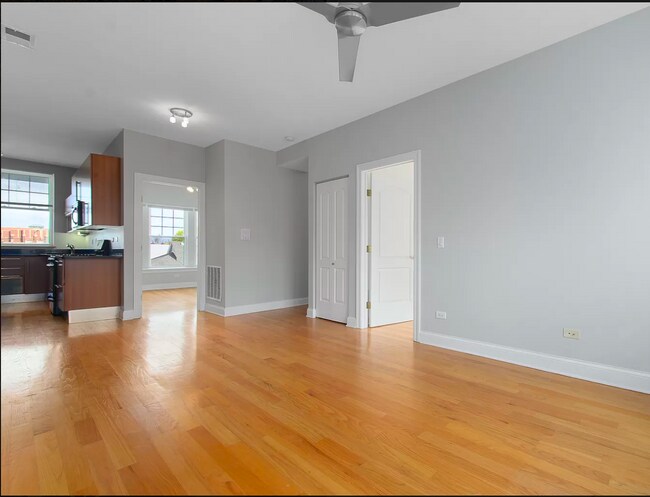 Looking left from front door - 3408 W Sunnyside Ave