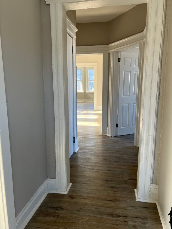 Hallway view to Livingroom - 4 Palm St