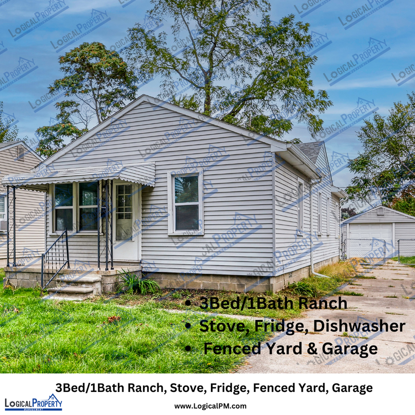 Primary Photo - 3/1 Ranch Hrdwd Flrs, KTCHEN APPLIANCS, Ws...