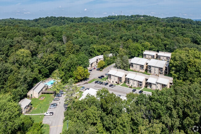 Aerial - Cedar Ridge Apartments