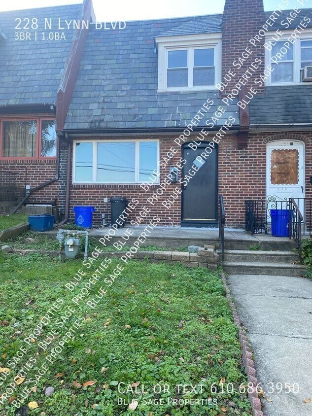 228 N Lynn Blvd, Upper Darby, PA 19082 House Rental in Upper Darby