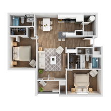 Interior Photo - Crystal Lakes and Kingsley Apartments & Townhomes