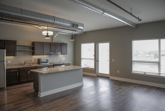 Apartamento de 2 habitaciones con cocina en la unidad 303 - Lofts on Michigan