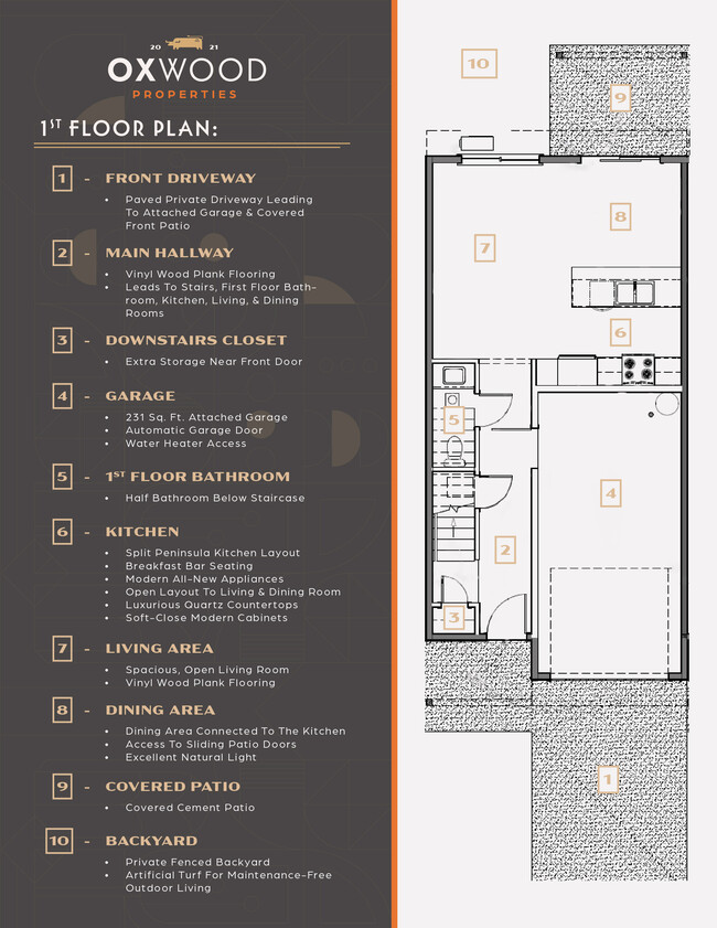 First Floor Plan - 184 74th St
