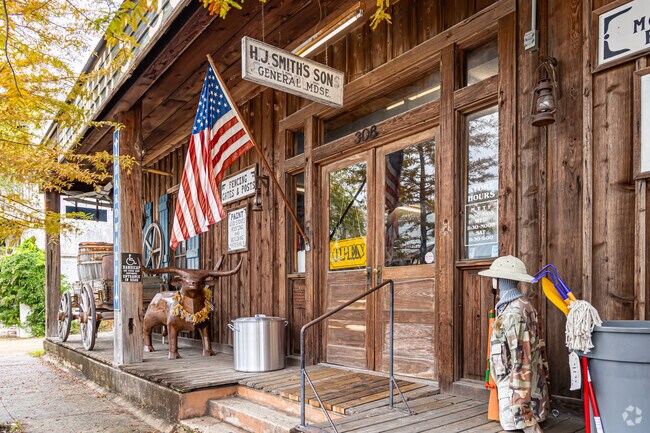 Enjoy the old timey H. J. Smith & Sons General Store in Covington.