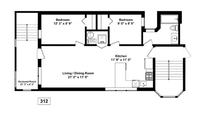 Photo - 916 N Ashland Ave Apartment