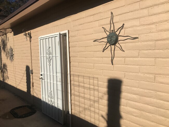 Front door to the apartment - 121 S. Rio Vista Road