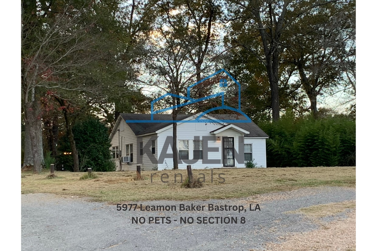 5977 Leamon Baker Rd, Bastrop, LA 71220 House Rental in Bastrop, LA