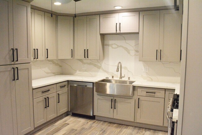 Floor to Ceiling Pantry Cabinet - All Wood Cabinets - Ultra Quiet Dishwasher, Deep Apron Sink - 4271 Panorama Dr