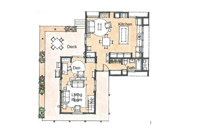First Floor Plan - 195 Calkins Rd