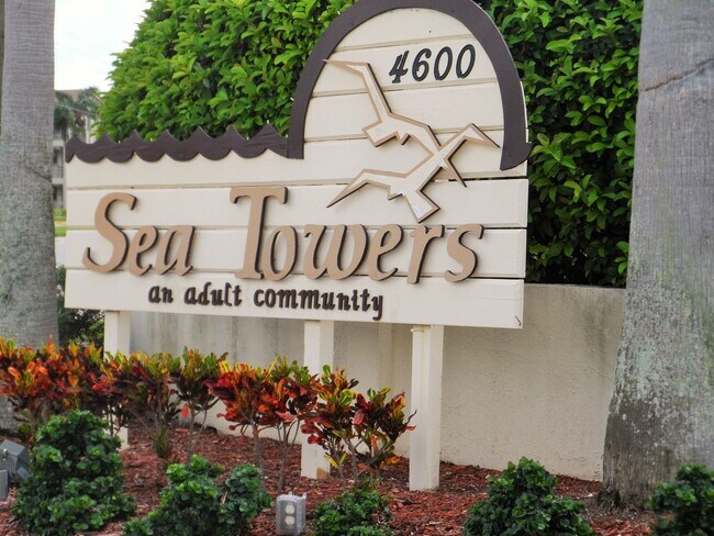 Foto del edificio - Waterview Furn. 55+ Sea Towers Condo - 1BR + Den, 1.5 Bath - 7 Month Lease