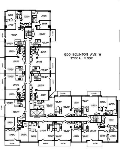 Floorplan - 650 Eglinton Ave W