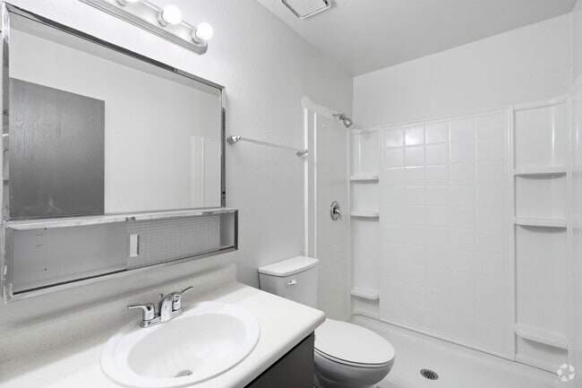 3BR, 2BA - 1,225SF - Primary Bathroom - Silver Spring