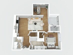Interior Photo - 1 Bedroom & 1 Bedroom + Den at UC!