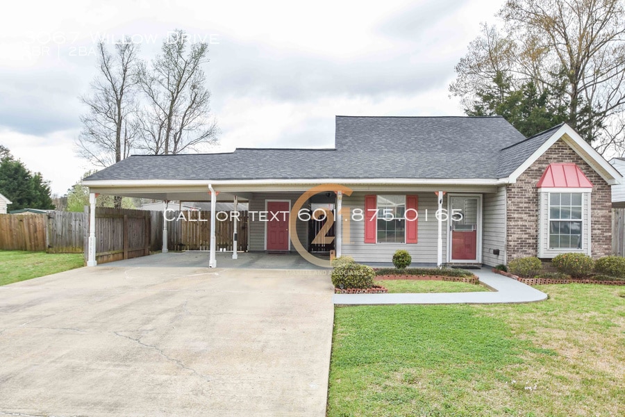 3 Bed/2 Bath Home in Brandon 39042 House for Rent in Brandon, MS