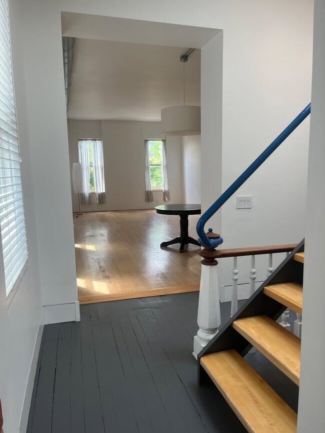 Looking from Kitchen to Living/Dining - 402 Warner st