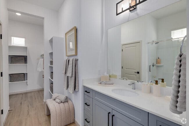 3BR, 2BA - 1,355SF - Primary Bathroom - Bungalows on Sarival