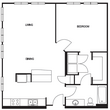 A03 1 Bed 1 Bath