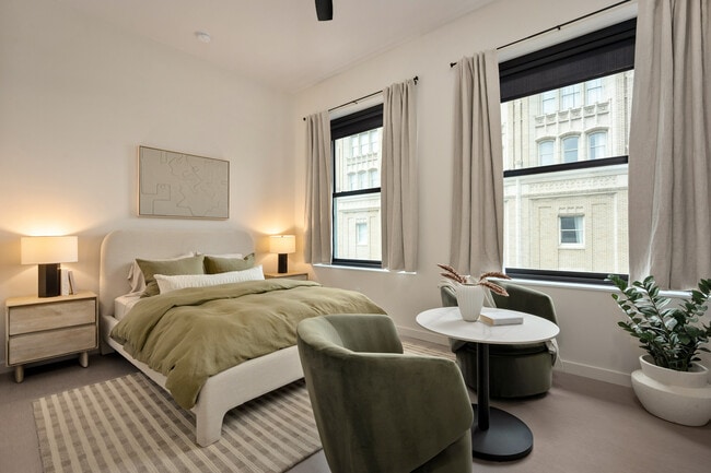 El espacio habitable de The Cameo en Midland Lofts - Midland Lofts