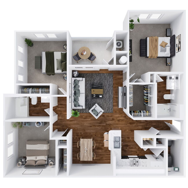 Foto del interior - Cypress Creek at Hazelwood Street Apartmen...