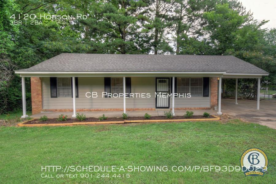 4120 Hobson Rd, Memphis, TN 38128 House Rental in Memphis, TN