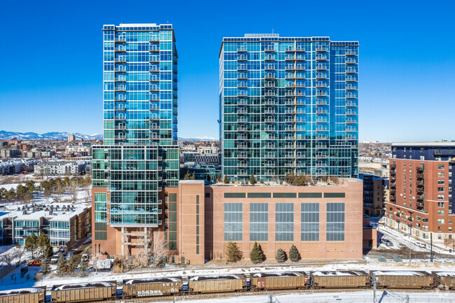 South Facade - Glass House Condominiums