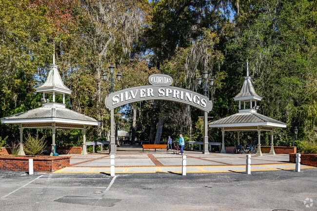 The entrance to Silver Springs State Park.