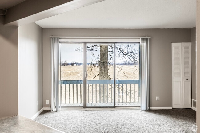 1BD, 1BA - 780SF - Upper Unit Example - Milan Pines Apartments