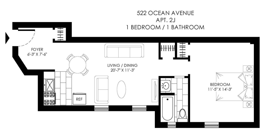 2J - 522 Ocean Ave