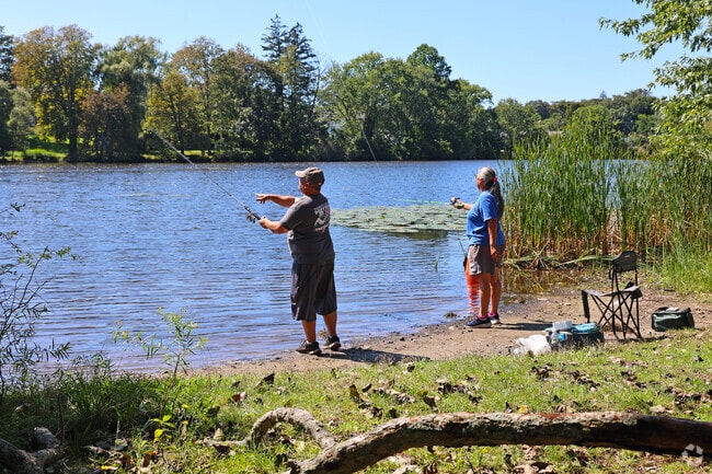 Fish are bitting at Melrose's Ell Pond.
