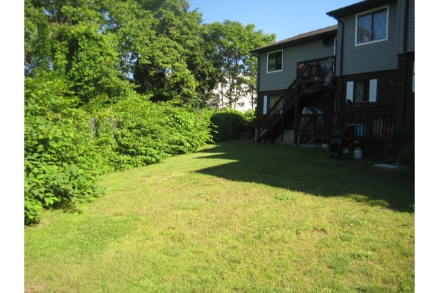 back yard - Valley View Apartments