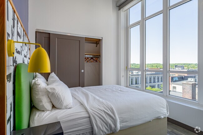 2 habitaciones, 2 baños - 941 pies cuadrados - Segunda habitación - Exhibit A2 Furnished Luxury Apartments