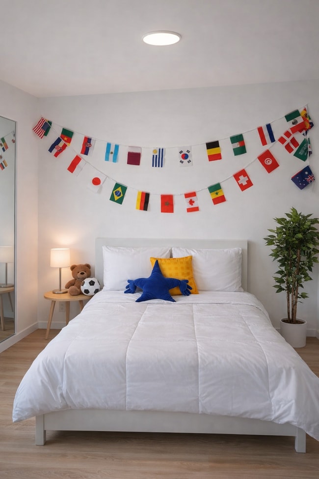 On Demand World Cup Themed Children’s Bedroom - 5860 Hazeltine Ave