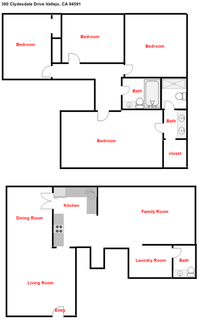 Building Photo - Spacious 4 Bedroom, 2.5 Bath, 1,927 Square...