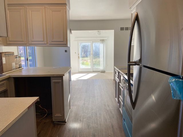 Looking out towards sunroom - 49135 9 Mile Rd
