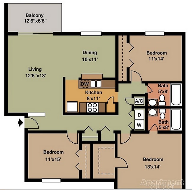 3 Bedroom - Eastwood Oaks